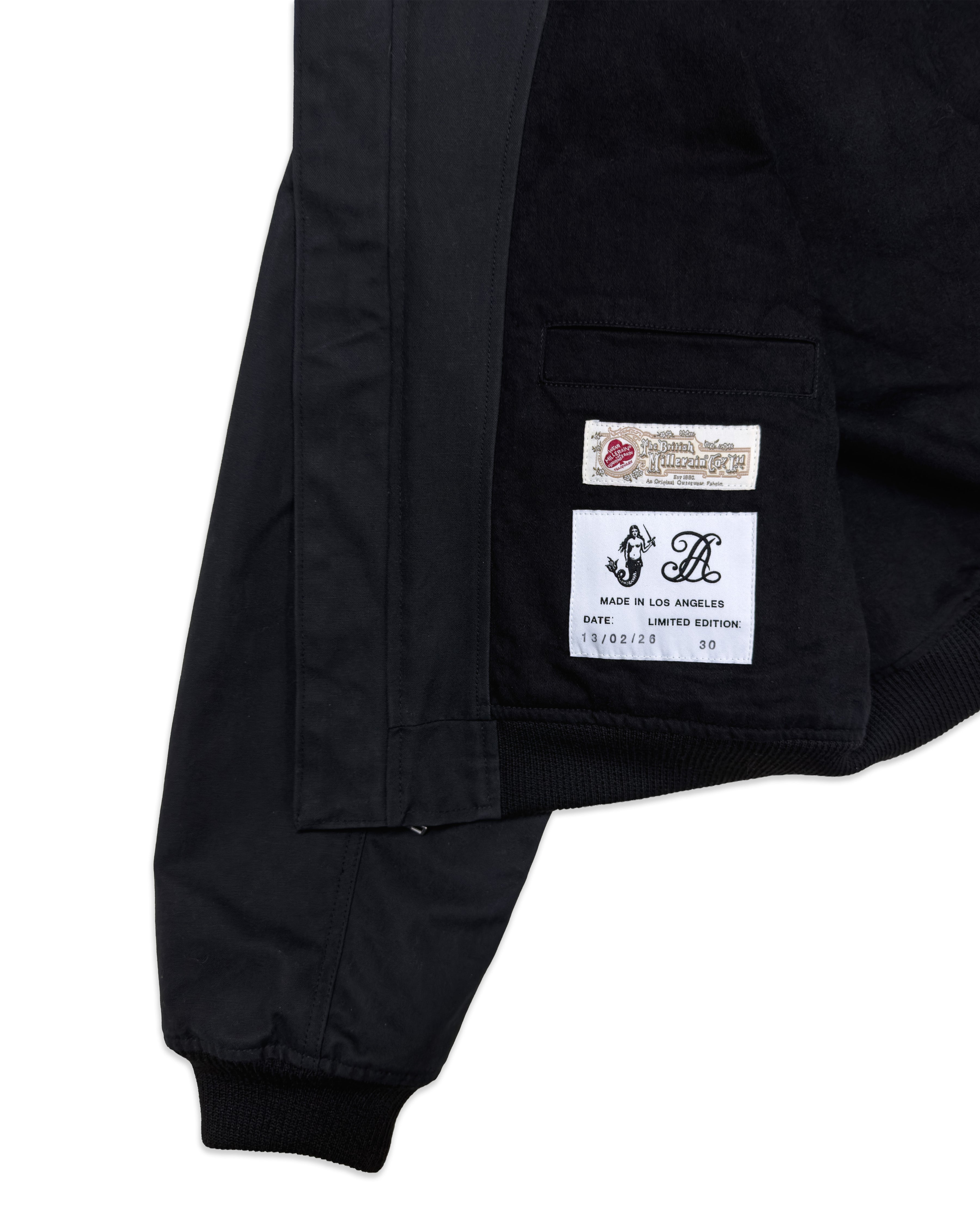 GROVE WAXED BOMBER JACKET