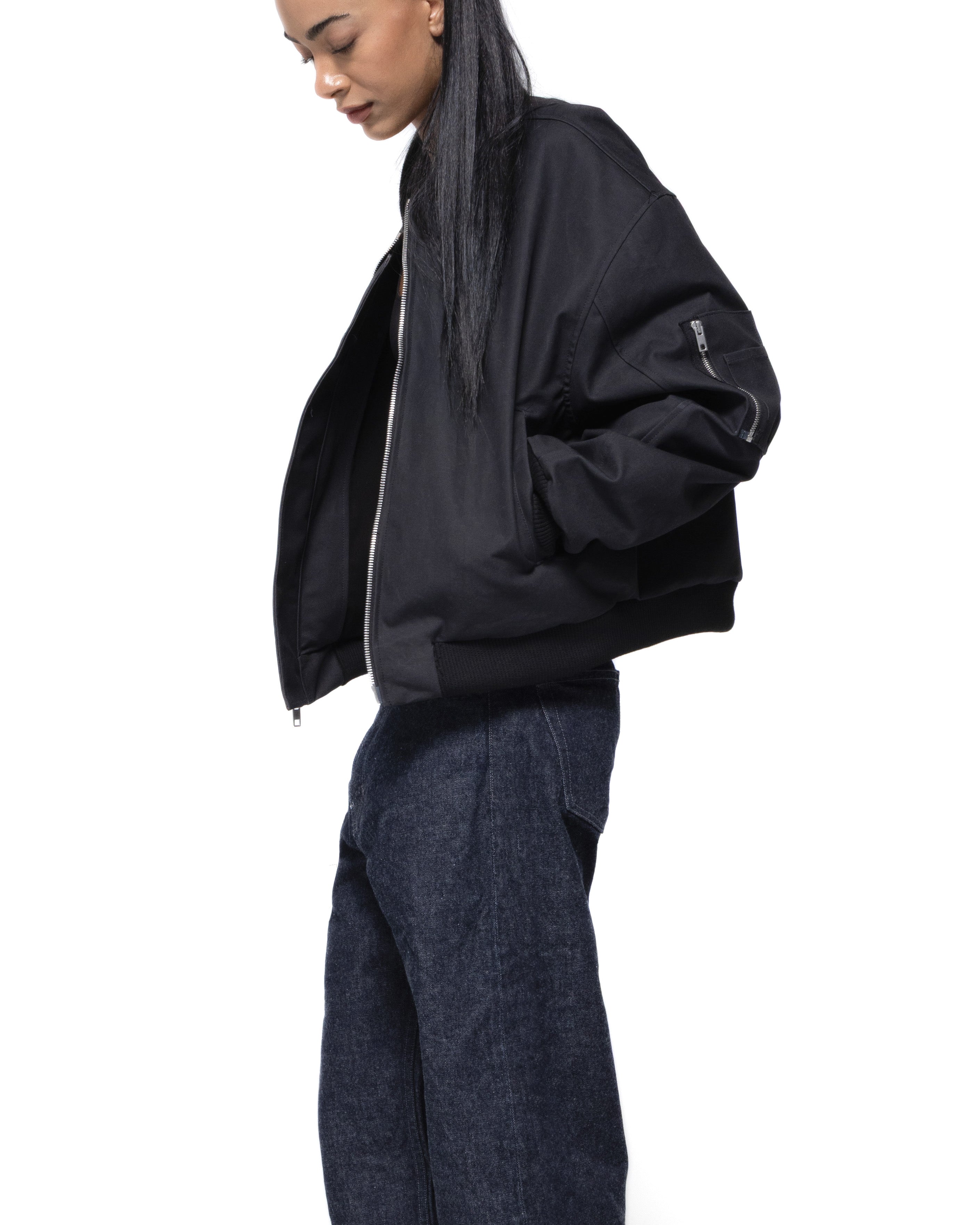 GROVE WAXED BOMBER JACKET