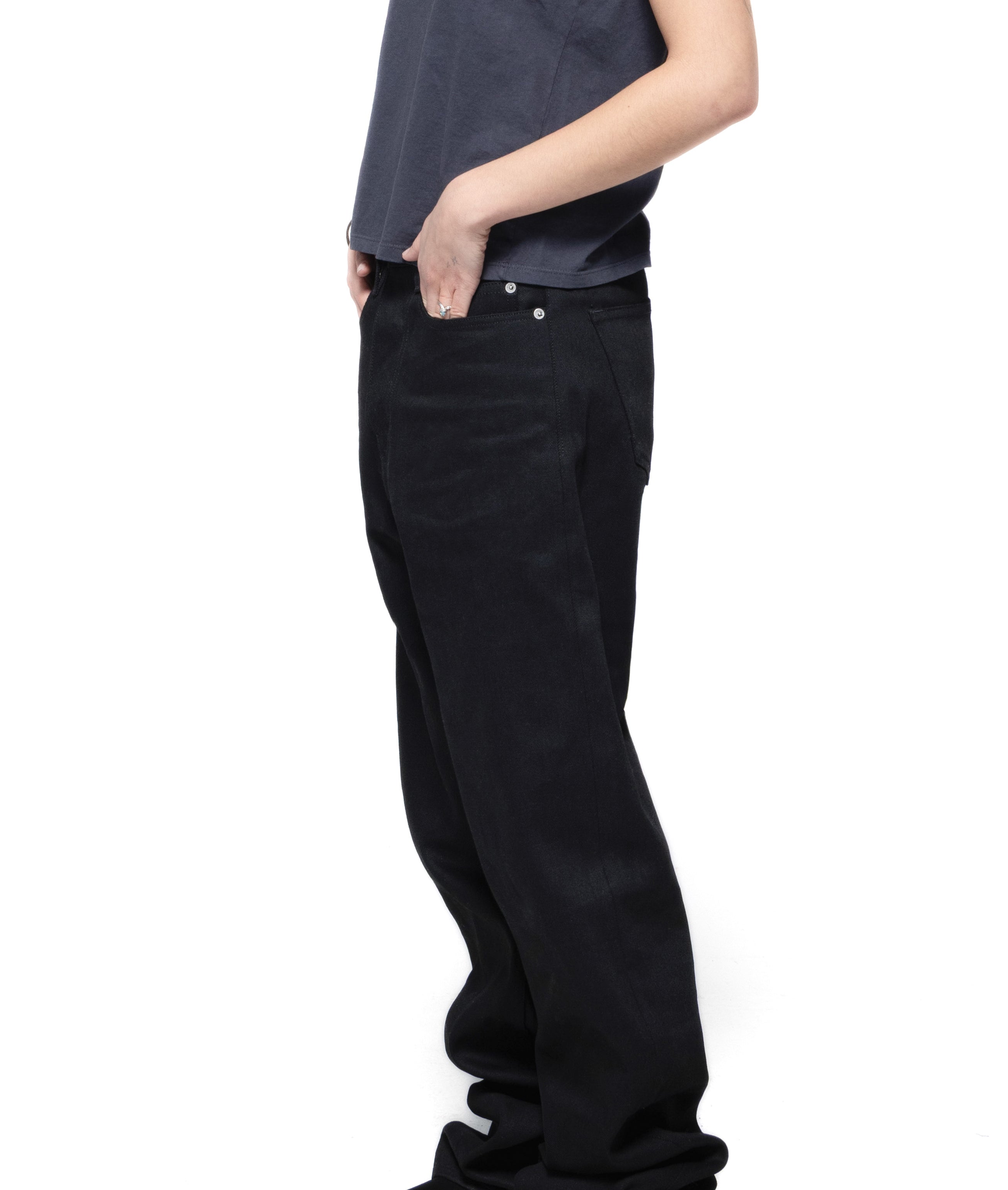 PAMELA RAW SELVEDGE JEAN