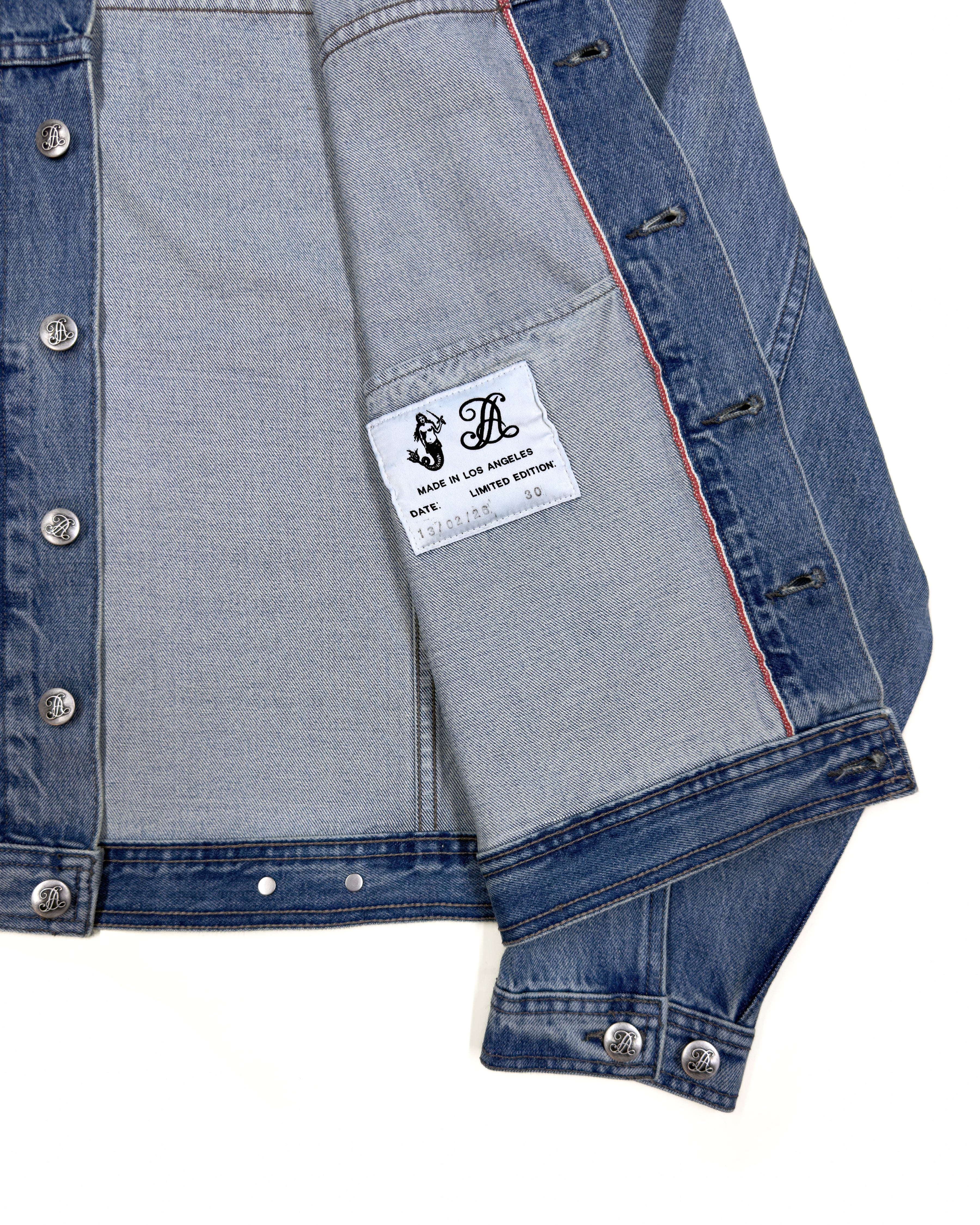 HILLTOP VINTAGE WASH SELVEDGE JACKET