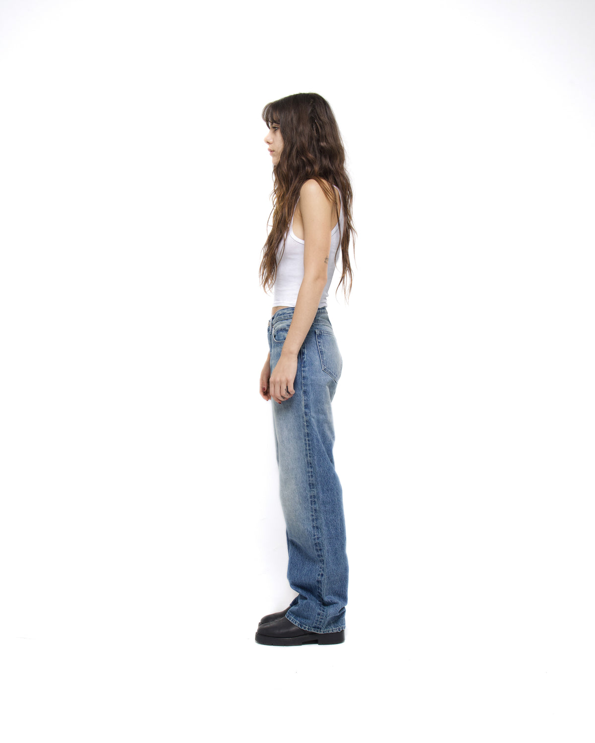 PAMELA VINTAGE WASH SELVEDGE JEAN