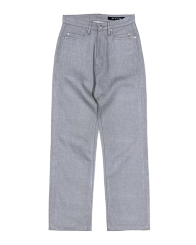 DOMINO GREY LINEN BLEND TROUSER