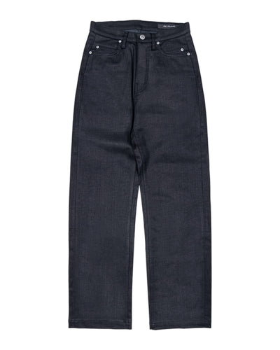DOMINO COATED BLACK TROUSER
