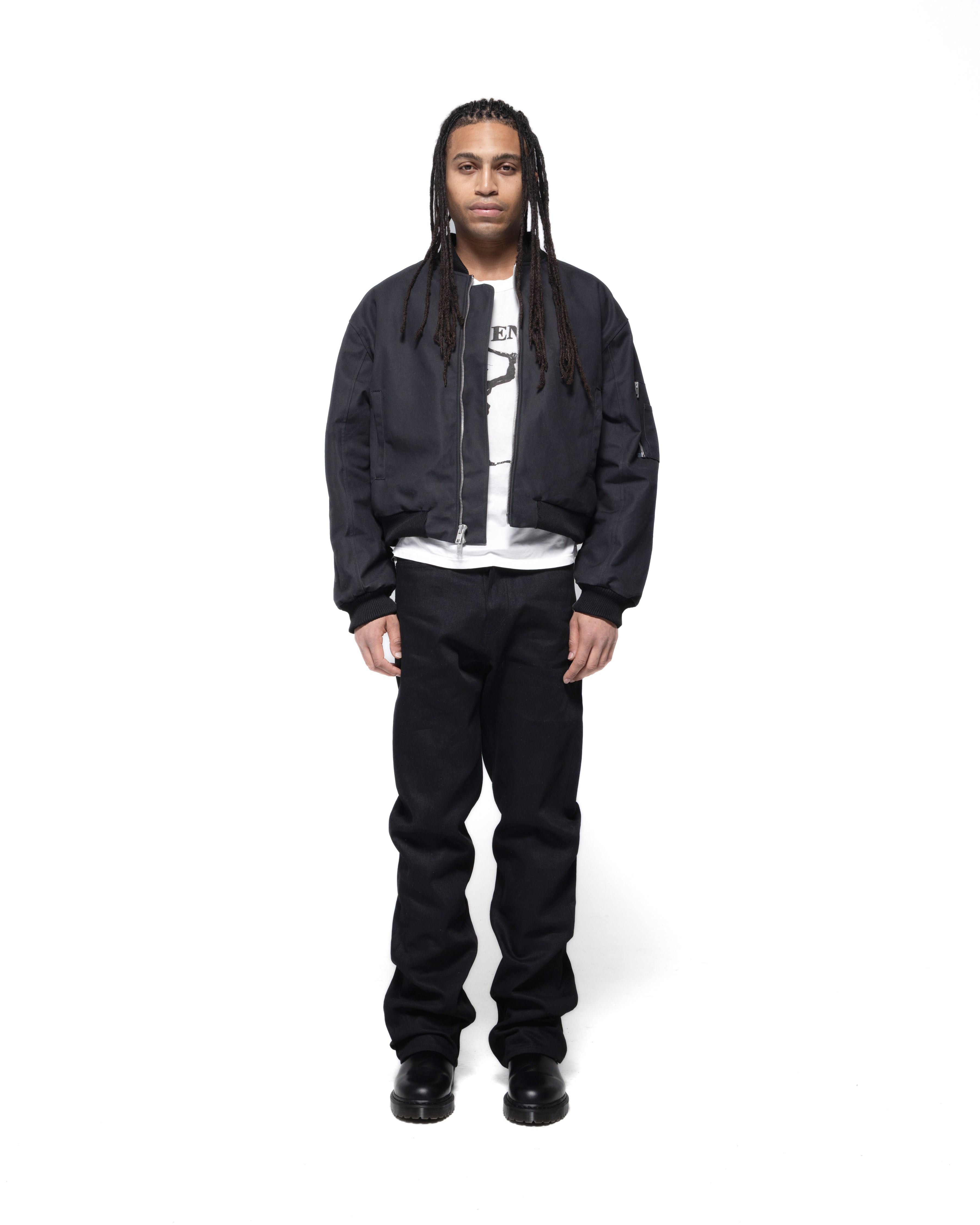 GROVE WAXED BOMBER JACKET